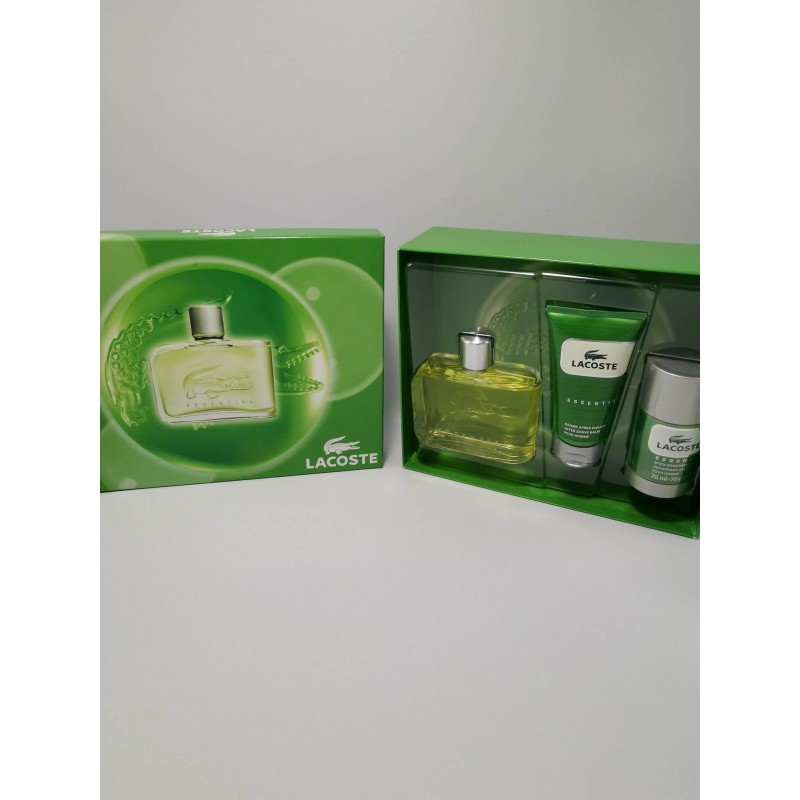 Lacoste Essential Pour Homme EDT Spray 125ml. & After Shave Deodorant Stick 75ml